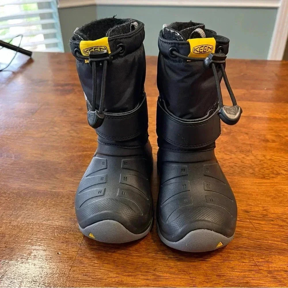 Keen Y Luni Boot II Waterproof Youth Toddler size 8 black gray - Picture 6 of 10